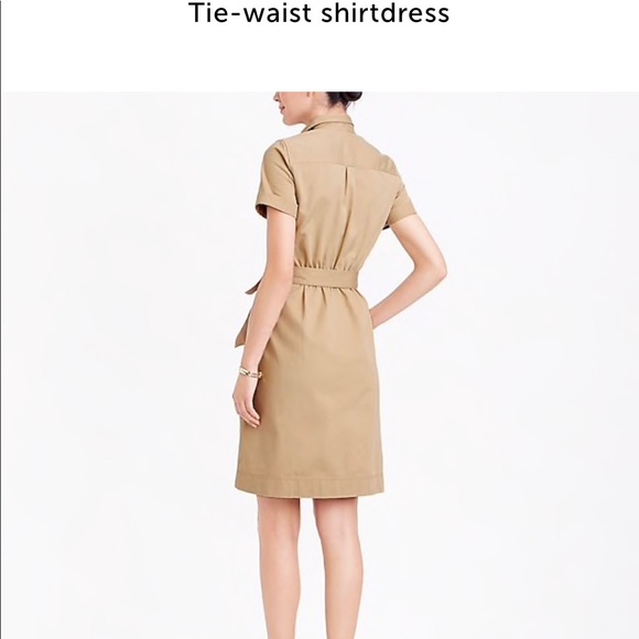 J Crew Factory Tie Waist Dress - Picture 4 of 6